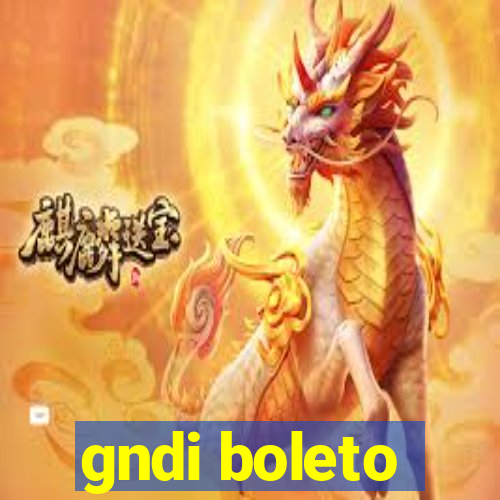 gndi boleto